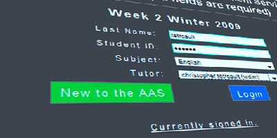 Academic Achievement Services Tracking System